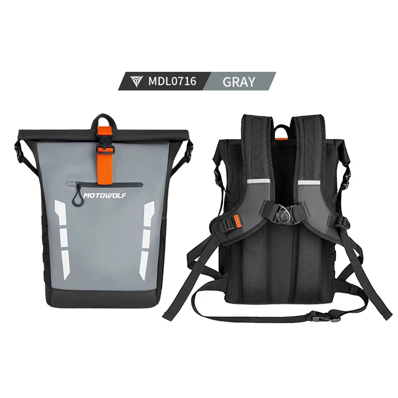 Motorcycle Gear Backpack - Motowf tas ransel motor, tas sepeda
