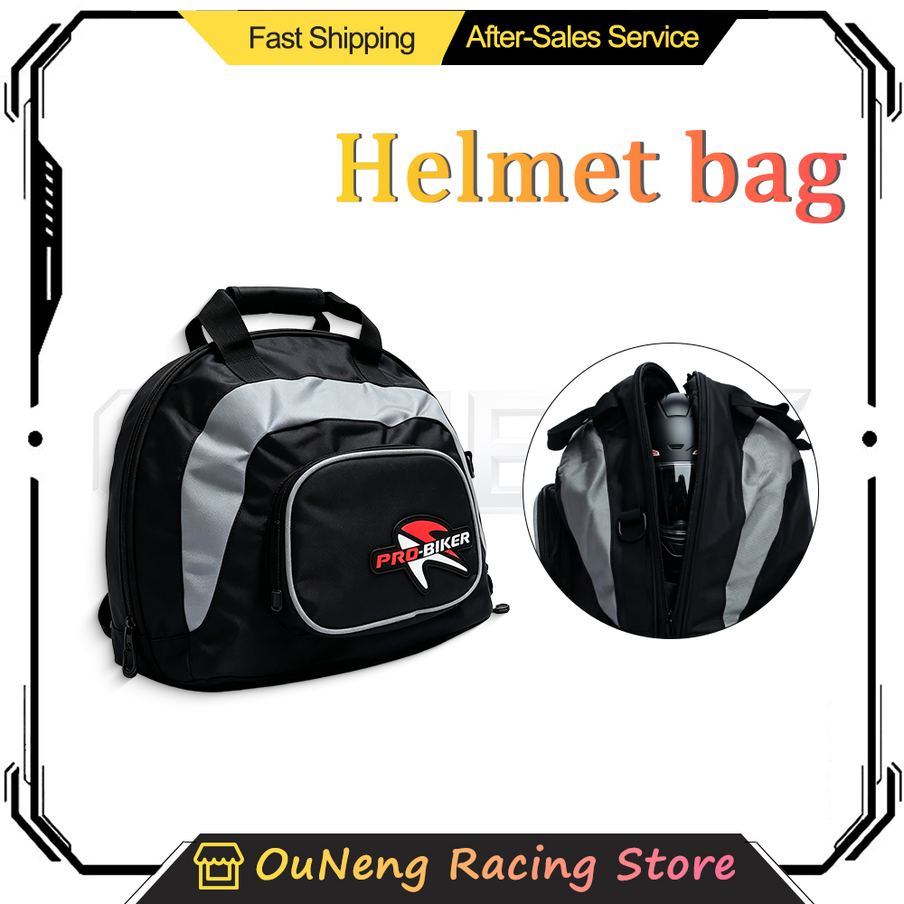 Motorcycle Gear Backpack - PRO BIKE Tas Ransel Helm Motor