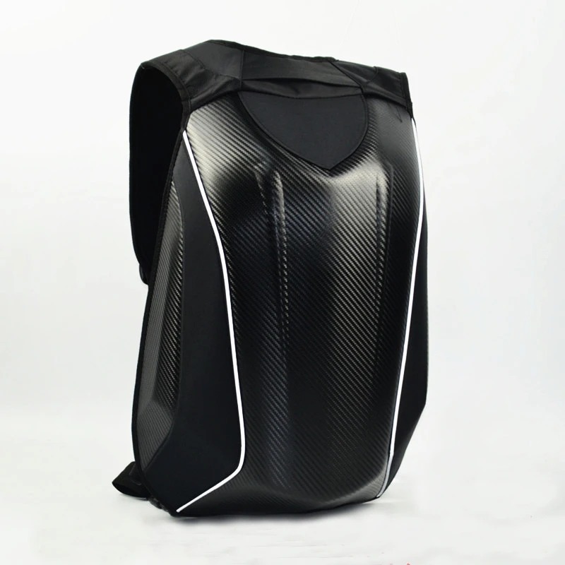Tas Ransel Motor Serat Karbon  - Motorcycle Gear Backpack ulasan dan harga