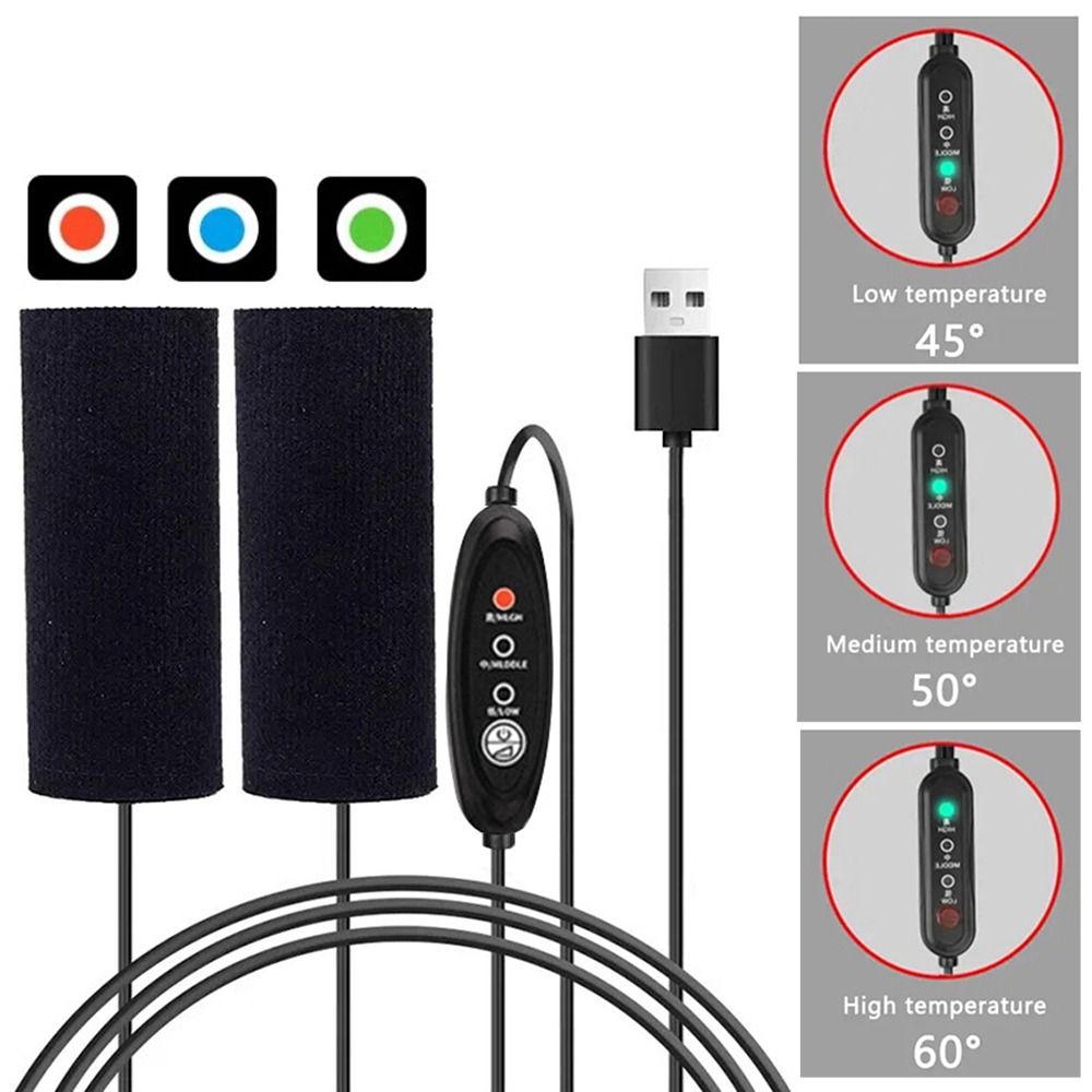 3 Pengaturan Tingkat Pemanas,  - Handlebar Grip Heated ulasan dan harga