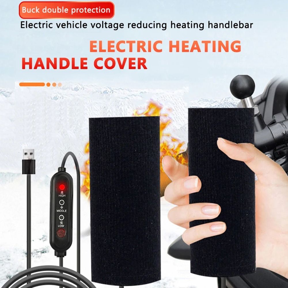 3 Pengaturan Tingkat Pemanas,  - Handlebar Grip Heated ulasan dan harga