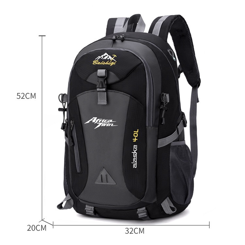 Logo Kembar Afrika untuk Honda - Motorcycle Gear Backpack ulasan dan harga