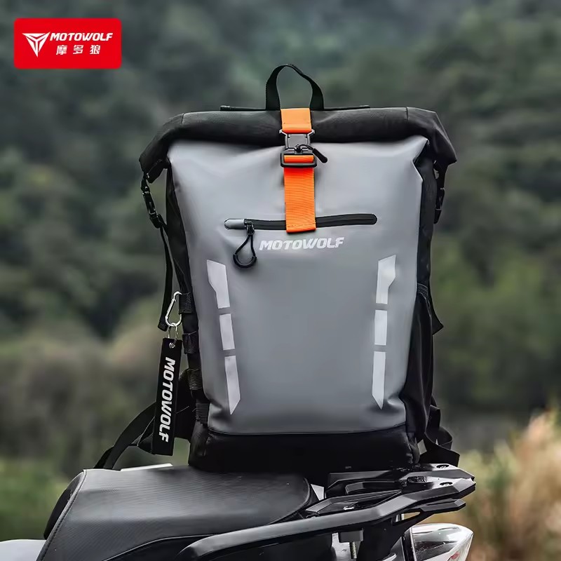 Motowf tas ransel motor, tas s - Motorcycle Gear Backpack ulasan dan harga