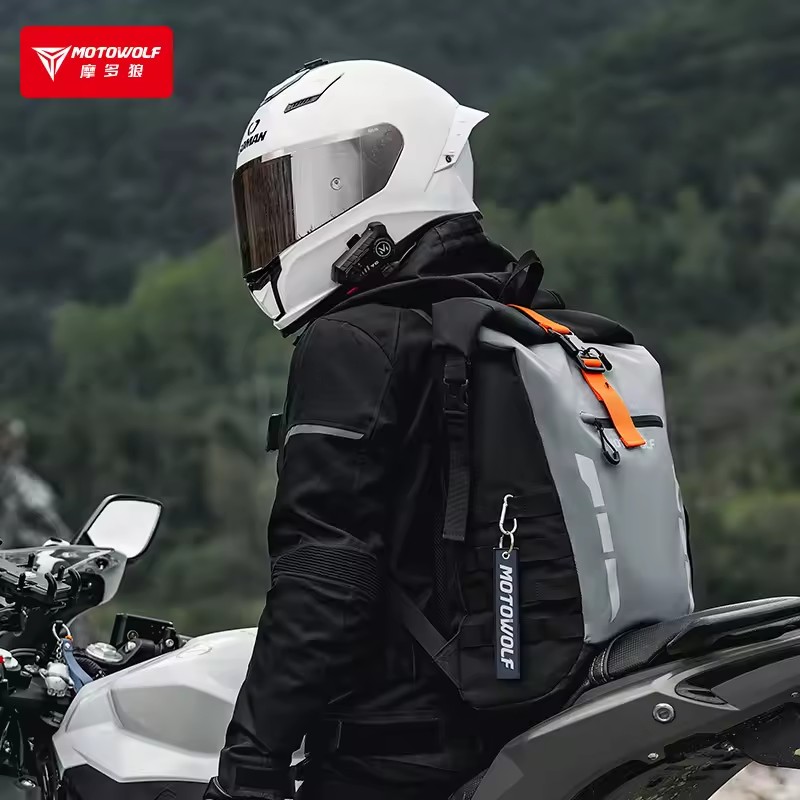 Motowf tas ransel motor, tas s - Motorcycle Gear Backpack ulasan dan harga