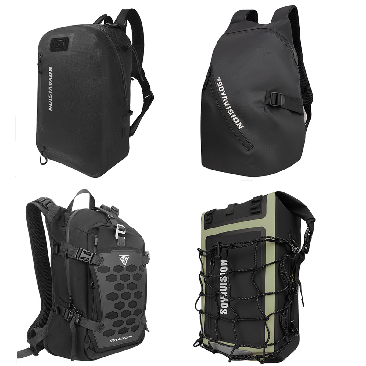Ransel Helm Berkendara SOYAVIS - Motorcycle Gear Backpack ulasan dan harga