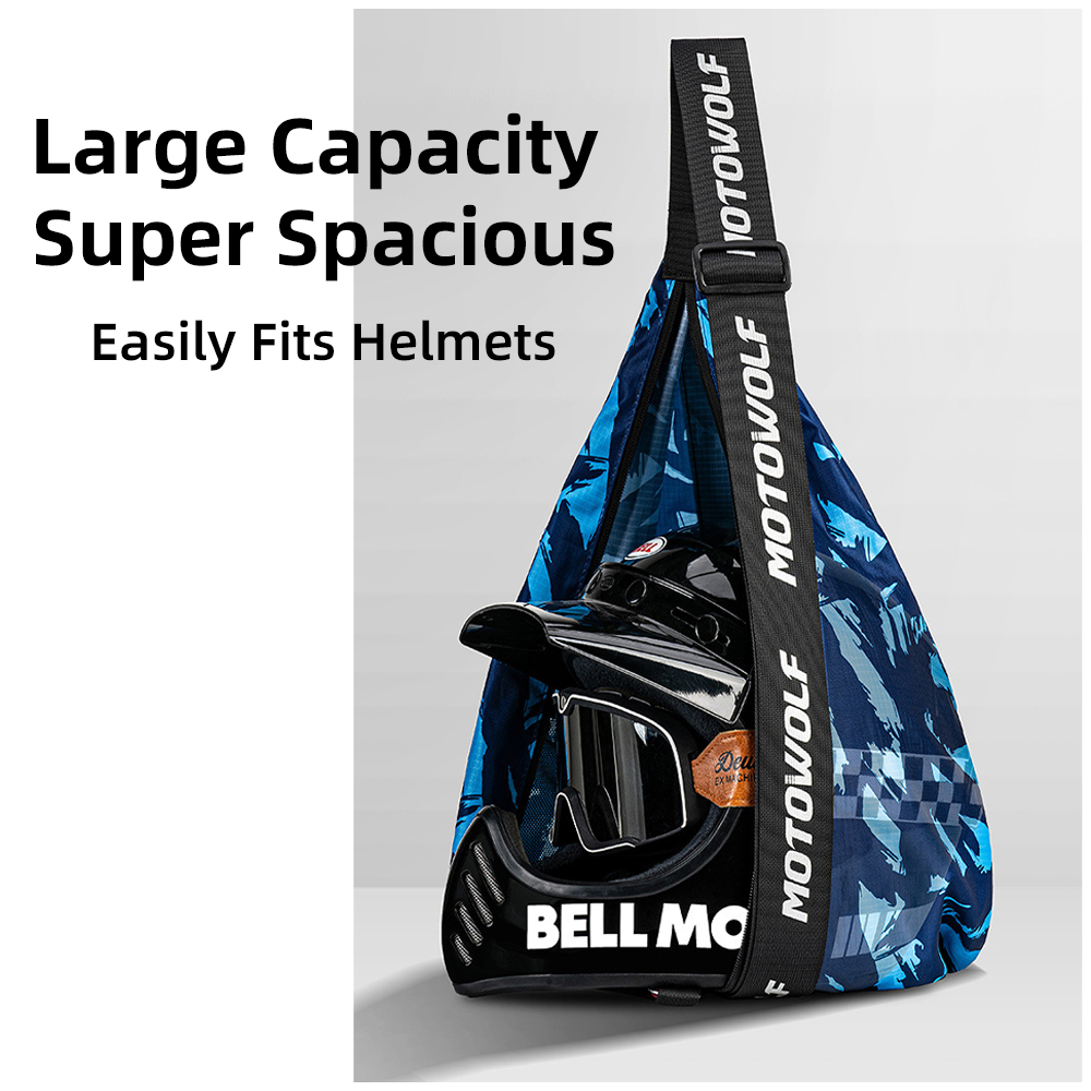 Tas Helm Sepeda Motor Gaya Sed - Motorcycle Gear Backpack ulasan dan harga