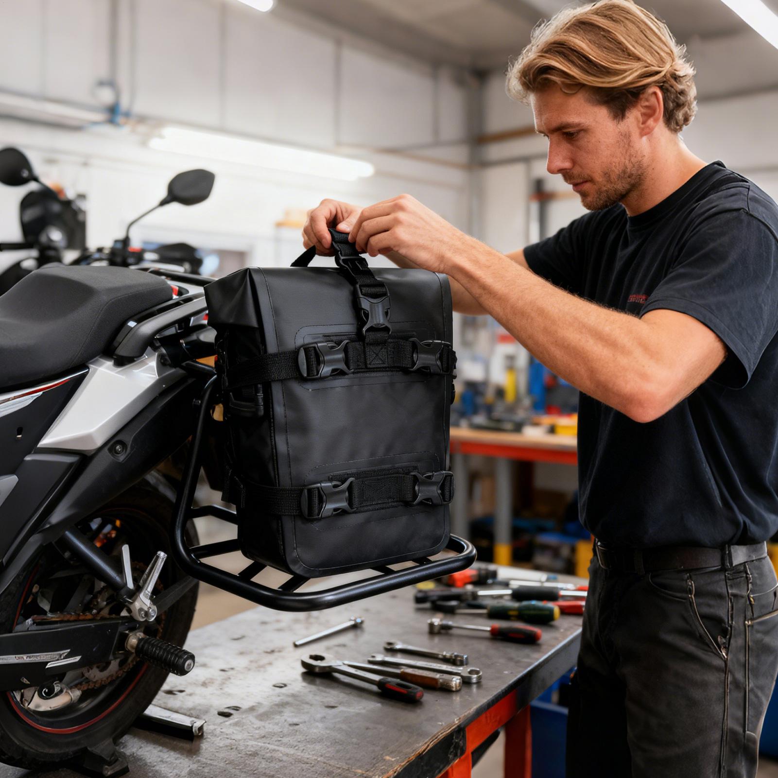 Tas Bumper Depan Sepeda Motor  - Motorcycle Gear Backpack ulasan dan harga