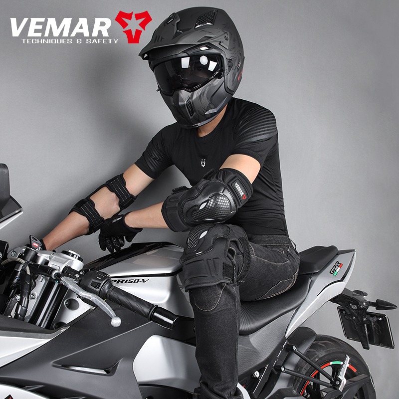 4Pcs Set Pelindung Lutut dan S - Motorcycle Gear Mens ulasan dan harga
